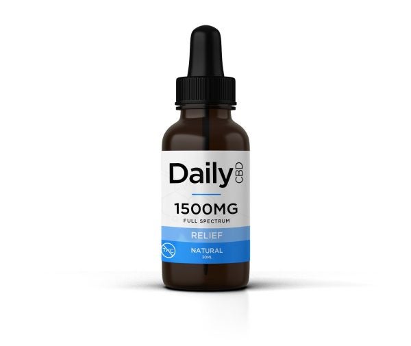 Daily CBD Relief 1500mg Natural